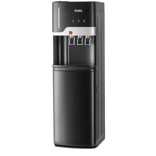 Кулер AEL LD-AEL-835a, напольный, электронный, push - кран, черный