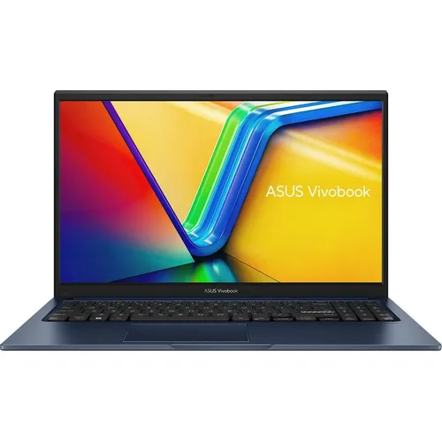 Ноутбук ASUS Vivobook 15 X1504VA-BQ4163, 15.6", IPS, Intel Core 7 150U 1.8ГГц, 10-ядерный, 16ГБ DDR4, 512ГБ SSD, Intel Graphics, без операционной системы, синий [90nb13y1-m02h00]