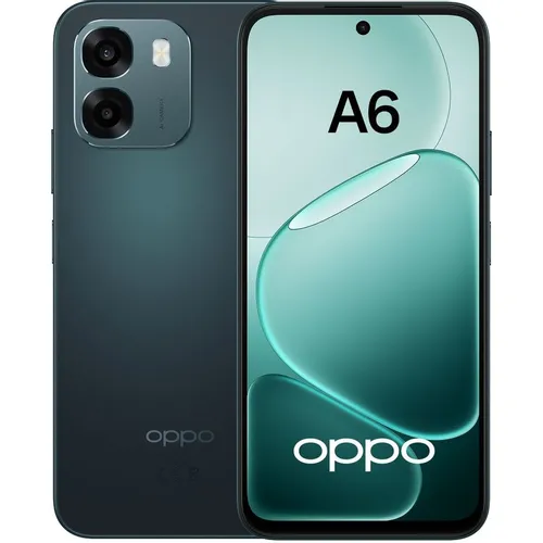 6.75" Смартфон OPPO A6 8/256Gb, NFC, IPS, 120Гц, 7000мAч, изумрудный зеленый