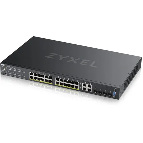 Коммутатор ZyXEL GS2220-28HP-EU0101F, управляемый