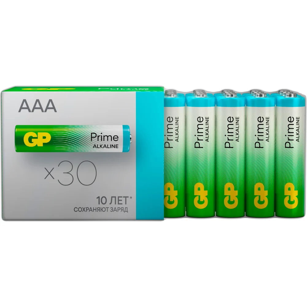 Алкалиновые батарейки GP Super Alkaline 24A-2CRVS30 180/720