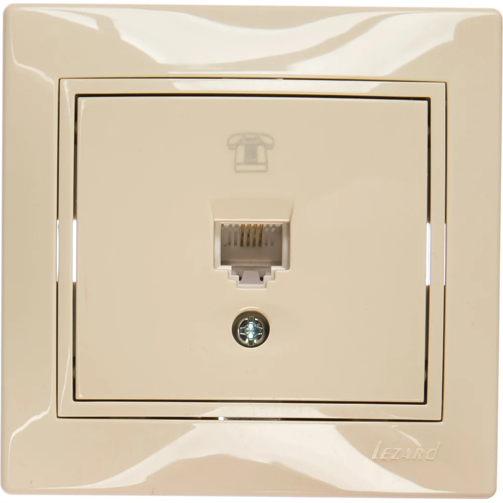 Телефонная розетка Lezard MIRA 701-0303-137