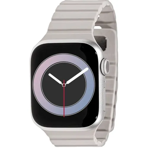 Ремешок ZIBELINO APL-38-L-MC-BEGGRY для Apple Watch, бежевый [zbs-apl-38-l-mc-beggry]