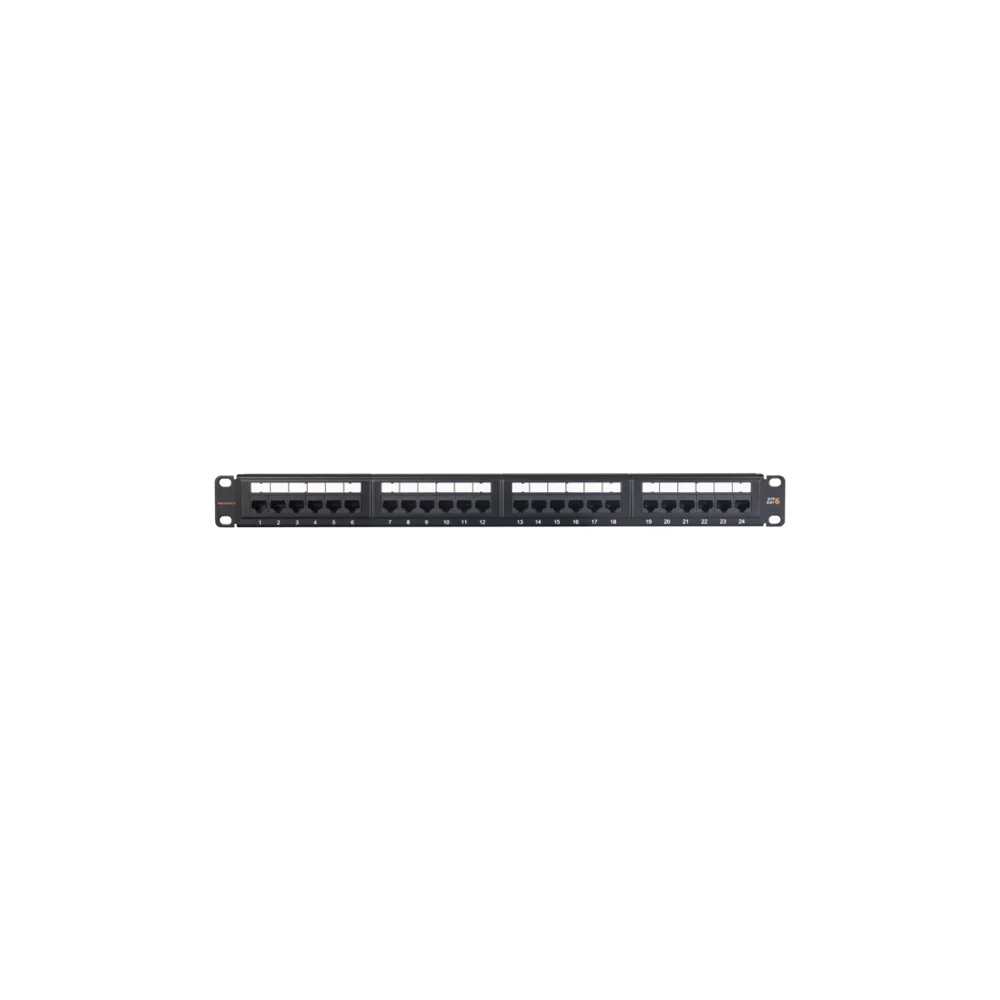 Неэкранированная панель NIKOMAX NMC-RP24UE2-ES-1U-BK
