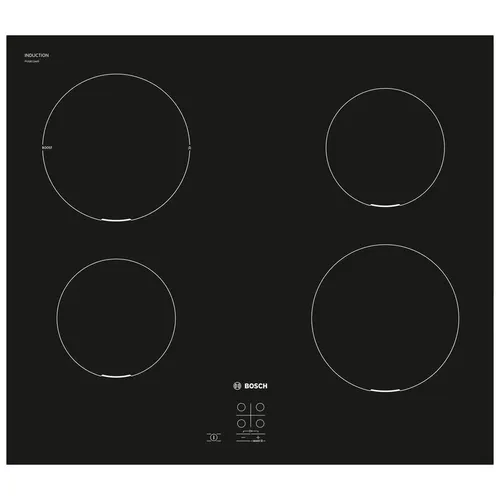 Индукционная варочная поверхность Bosch PUG611AA5E, конфорок: 4 шт., стеклокерамика, независимая, черный