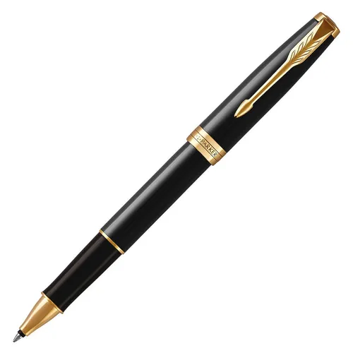 Ручка-роллер Parker Sonnet Core T530 LaqBlack GT чернила черный коробка подарочная [1931496]