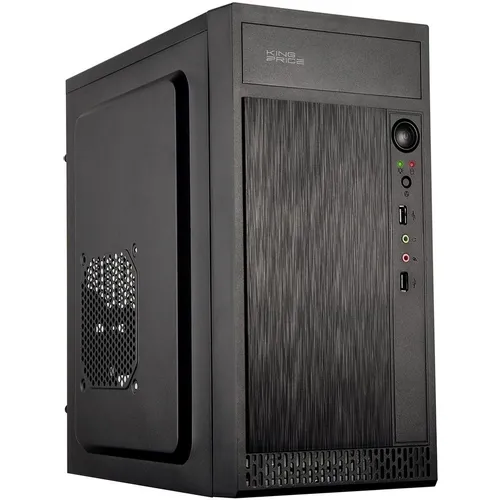 Корпус mATX KINGPRICE KPCC-MN211, Mini-Tower, без БП, черный
