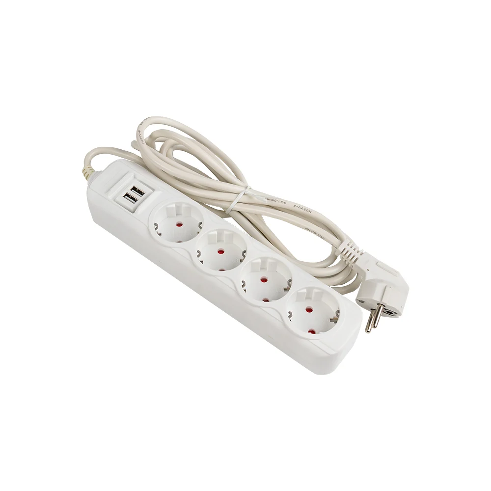 Удлинитель EKF Эксперт UBA16-2USB-4-02i