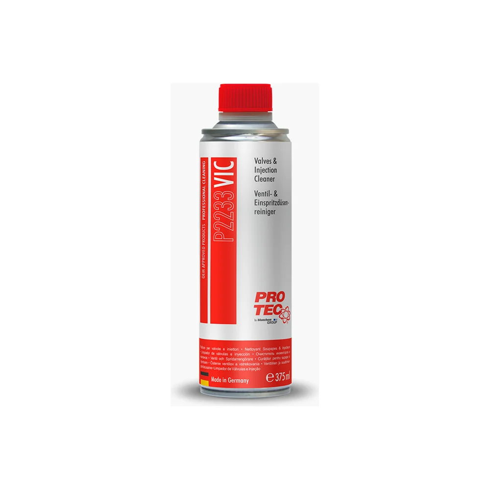 Жидкость для очистки бензиновых систем PRO-TEC Valves & Injection Cleaner Strong Formula P2233-SF
