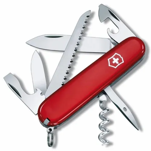Складной нож Victorinox Camper, функций: 13, 91мм, красный, коробка картонная [1.3613]