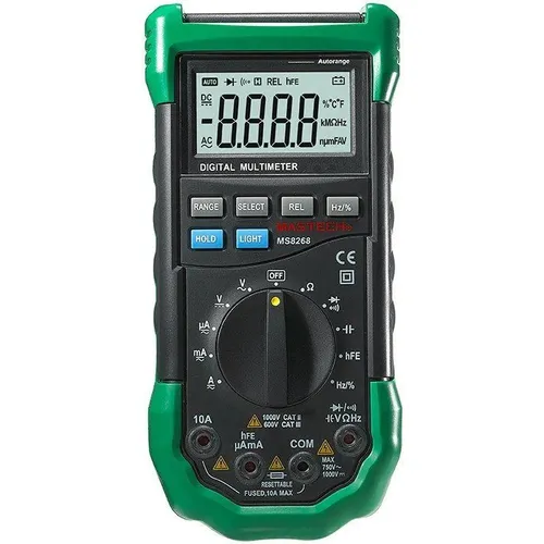Мультиметр цифровой MASTECH MS8268, автоматический/ручной [13-2068]