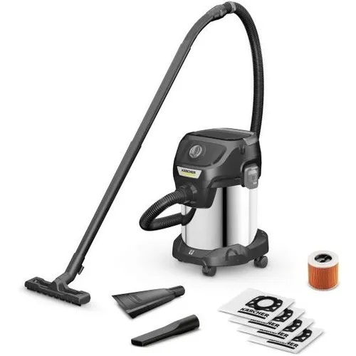 Строительный пылесос Karcher KWD 3 S V-17/4/20 Anniversary Edition, черный [1.628-449.0]