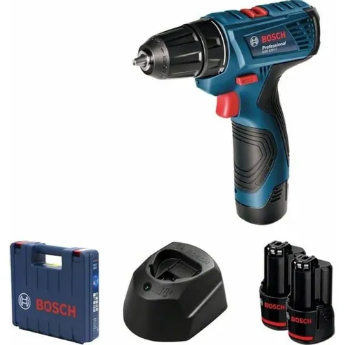 Дрель-шуруповерт Bosch GSR 120- LI, 2Ач, с двумя аккумуляторами [06019g8020]