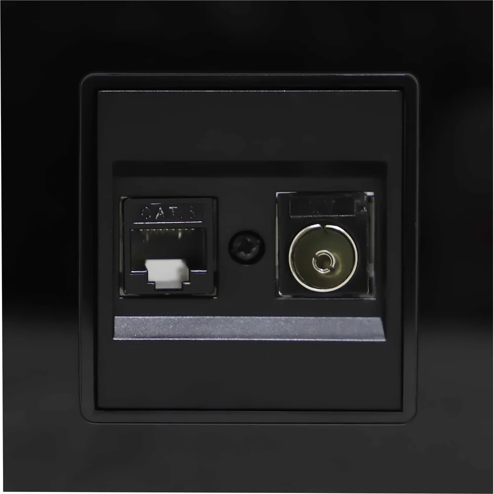 Розетка для сетевого кабеля Vesta Electric Exclusive Black FRZMT040032CHR