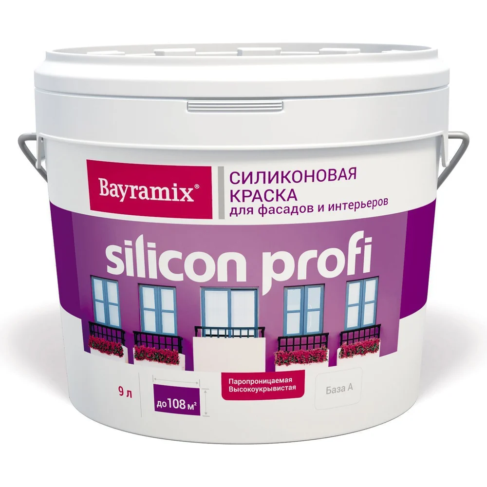 Вододисперсионная краска Bayramix Silicon Profi BSP-130/090