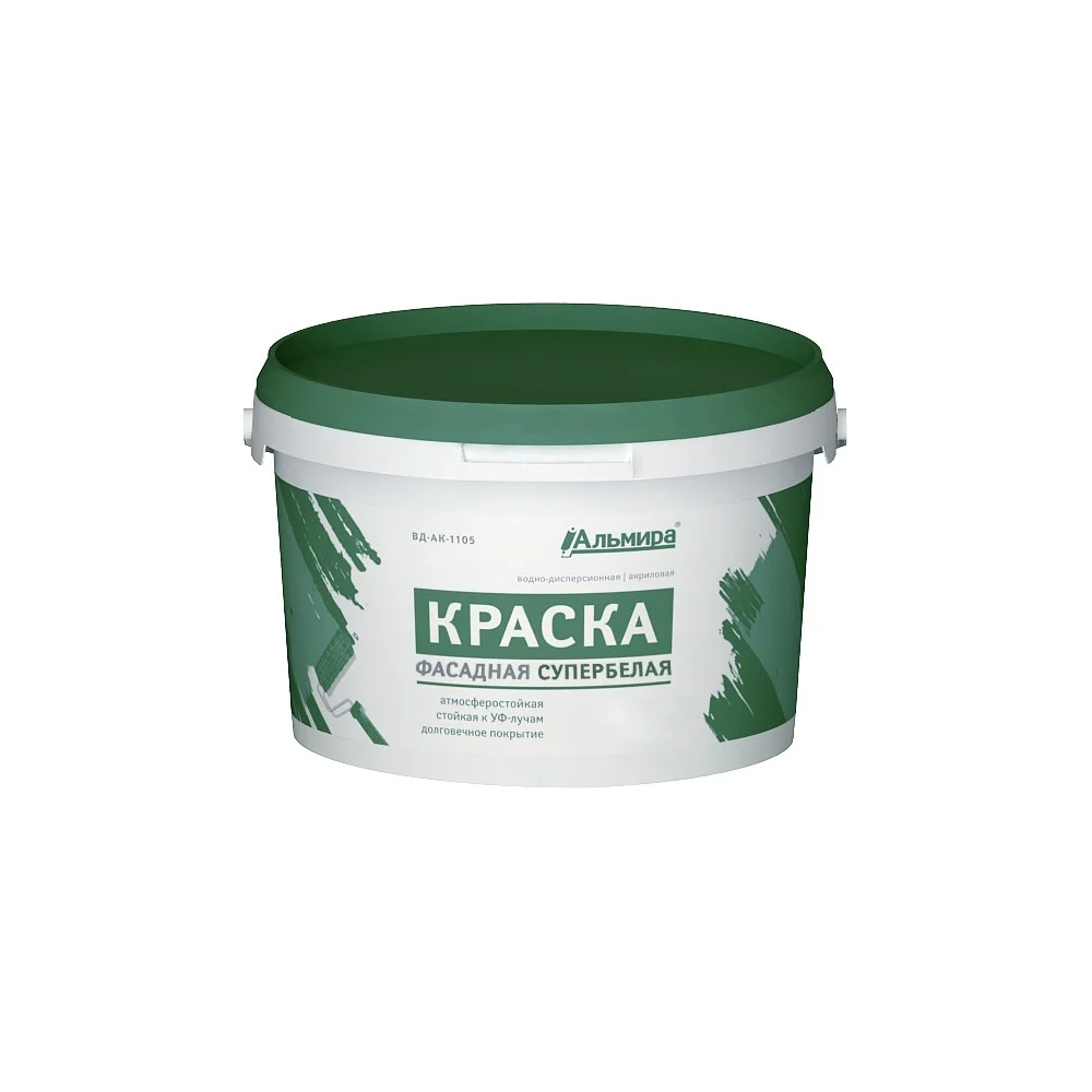 Фасадная краска АЛЬМИРА люкс 00-00000386