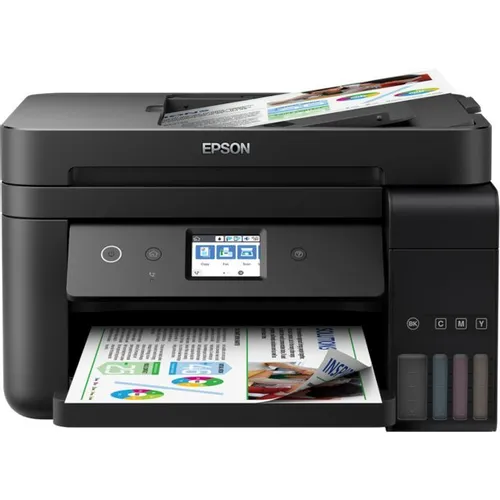 МФУ струйное Epson L6290 цветная печать, A4, с СНПЧ, черный [c11cj60405/505/408/507]