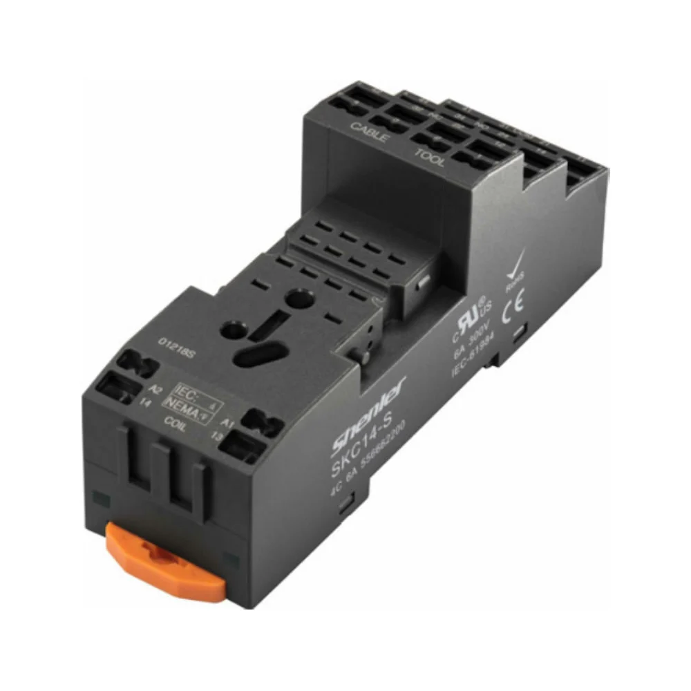 Пружинная колодка для реле rke 4c Shenler SKC14-S