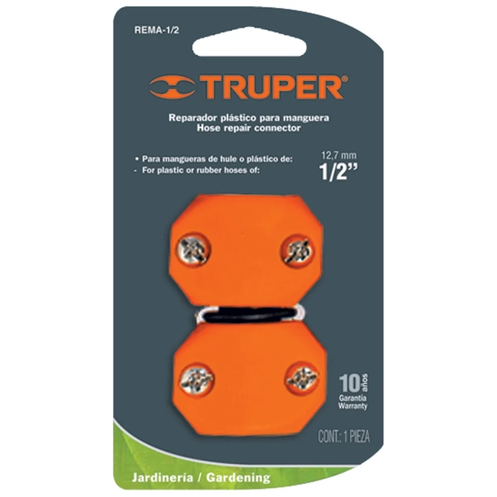 Пластиковый коннектор для шланга Truper REMA-1/2 12714