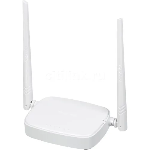 Wi-Fi роутер TENDA N301, Wi-Fi 4, N300, 2.4ГГц, 3 LAN, белый