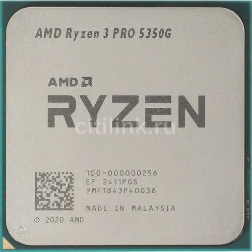 Процессор AMD Ryzen 3 PRO 5350G, AM4, OEM [100-000000256]