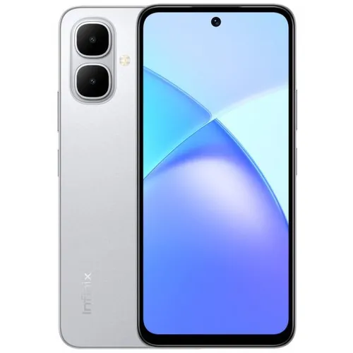 6.67" Смартфон INFINIX Smart 10 4/128Gb, X6725D, NFC, IPS, 120Гц, 5000мAч, серебристый титан