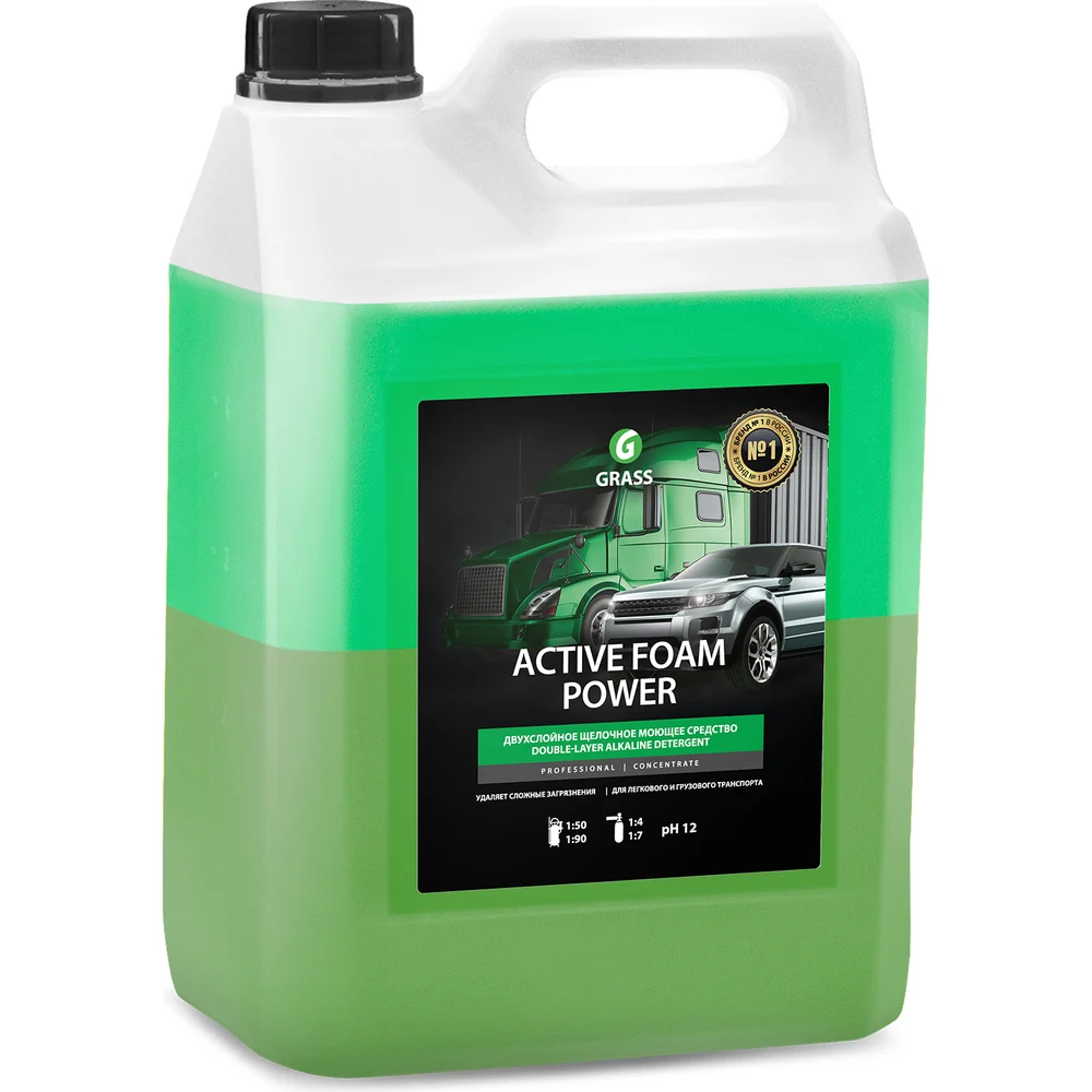 Активная пена для грузовиков и легковых а/м Grass Active Foam Power 113141