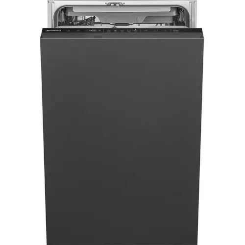 Встраиваемая посудомоечная машина SMEG ST4533IN, узкая, ширина 44.6см, полновстраиваемая, загрузка 10 комплектов