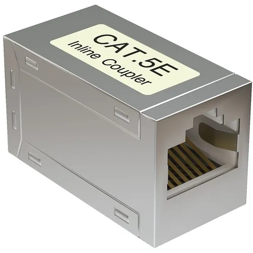 Адаптер Sysmatrix (CC RJ45.5ES.WH) проходн. RJ45 кат.5E бел.