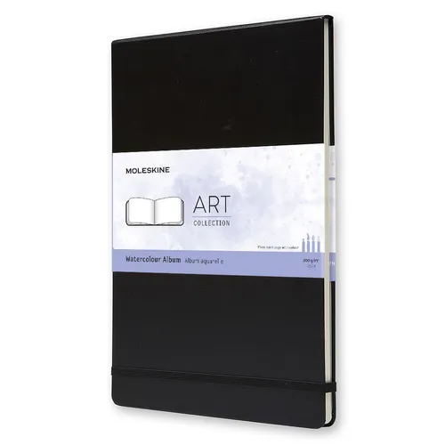Блокнот Moleskine Art, A4, 60стр, твердая обложка, черный [artbf833]