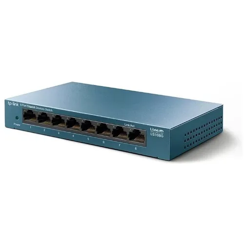 Коммутатор TP-LINK LS108G, неуправляемый
