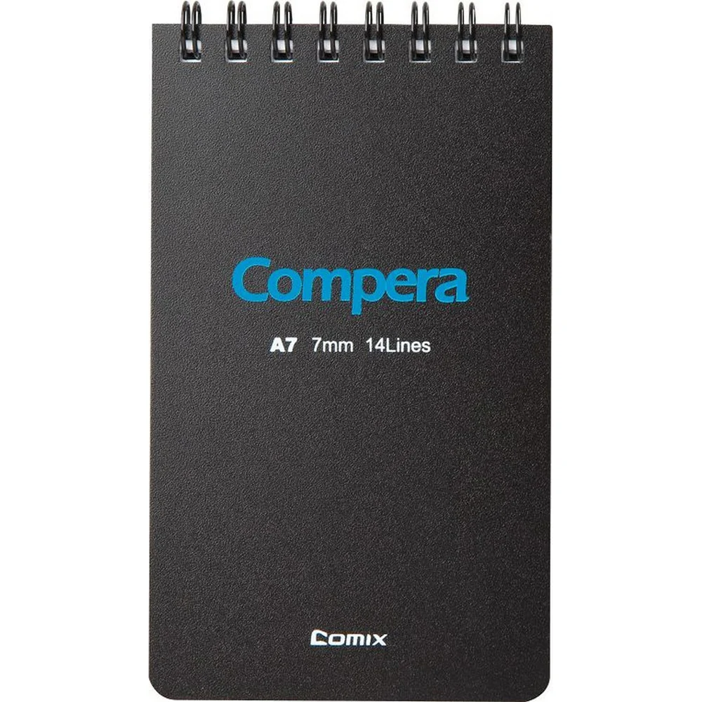 Блокнот COMIX Compera Bond CPA7507 BLK/BU