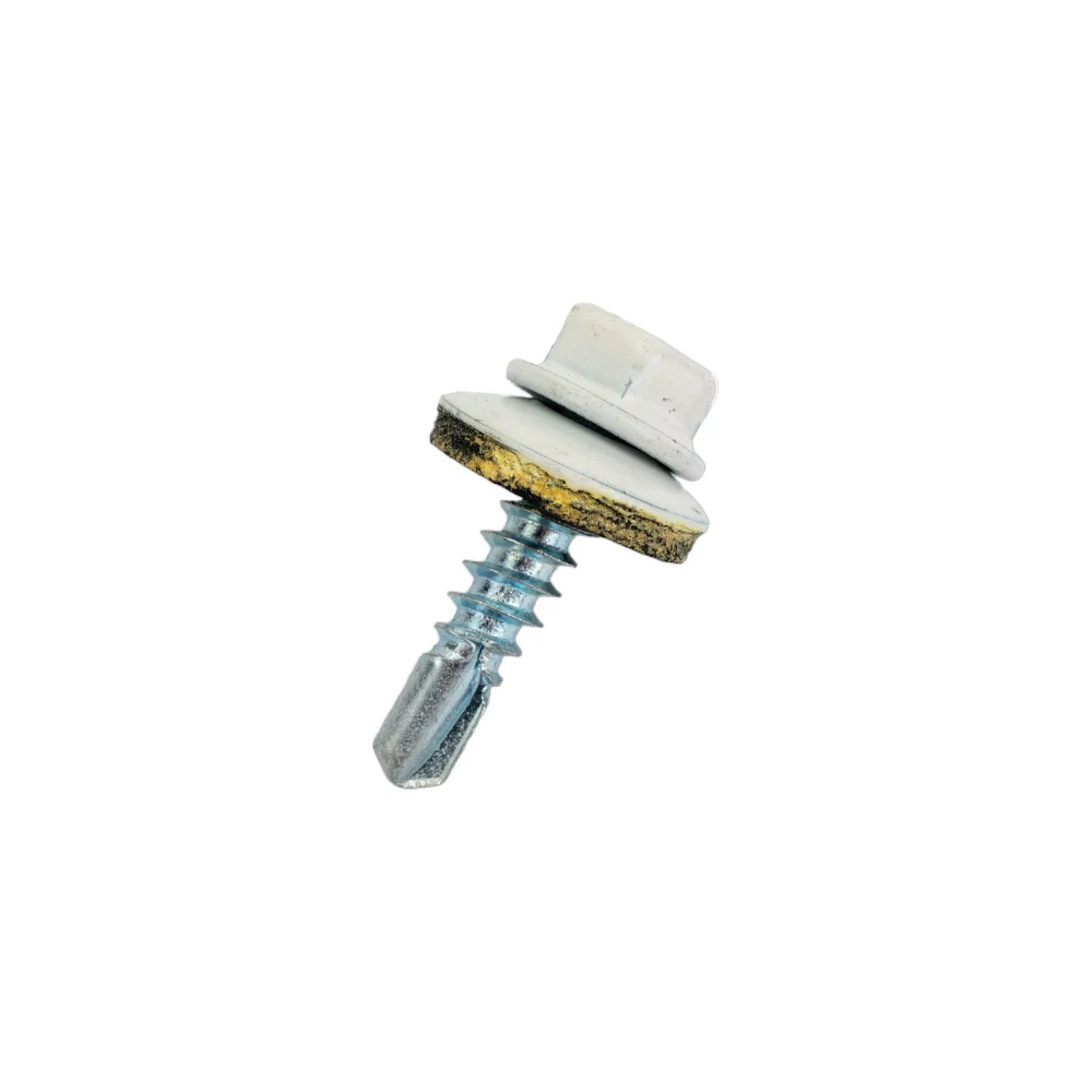 Кровельный саморез КРЕП-КОМП 4,8x19 RAL9003 белый сигнальный 250 шт. ск48199003кф