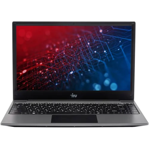 Ноутбук iRU Tactio 14ALH, 14", 2024, IPS, Intel Core i3 1215U 1.2ГГц, 6-ядерный, 16ГБ DDR4, 512ГБ SSD, Intel UHD Graphics, Windows 11 Pro, серый [2059060]