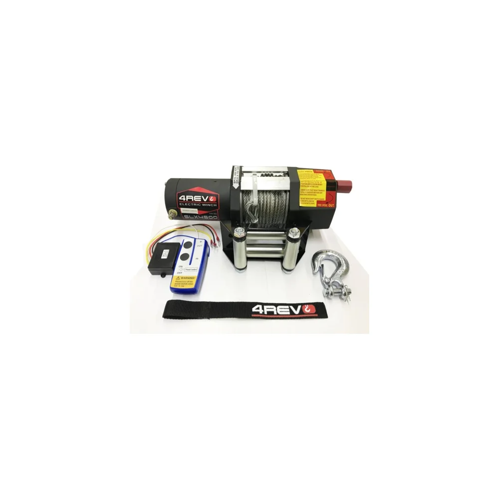Лебедка для ATV/UTB 4REVO 4500lbs, стальной трос 4R-W453A
