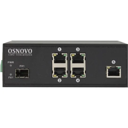 Коммутатор OSNOVO SW-40501/IC, неуправляемый