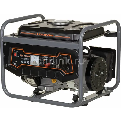 Бензиновый генератор CARVER PPG- 1200A, 220/12 В, 1.05кВт [01.020.00008]