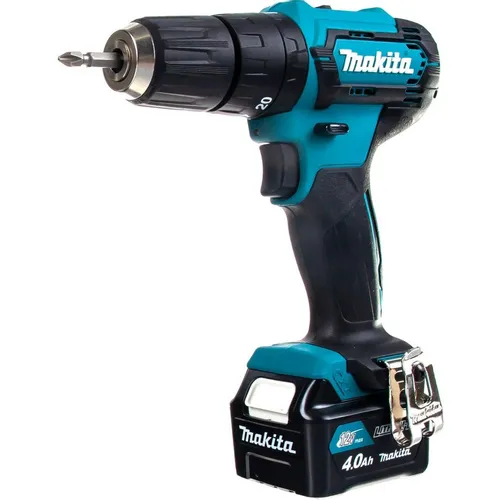 Ударная дрель-шуруповерт Makita HP333DWME, 4Ач, с двумя аккумуляторами