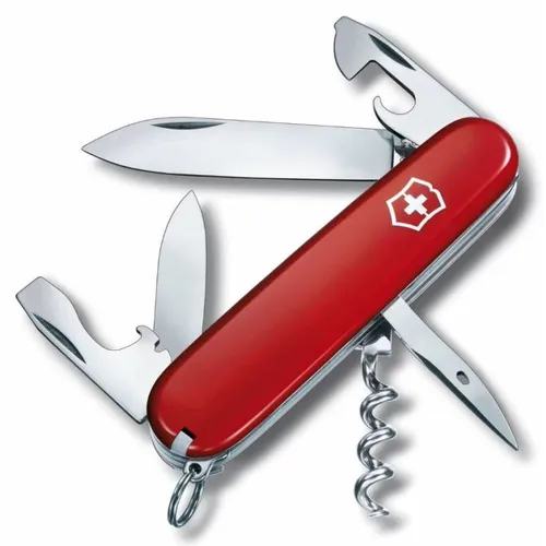 Складной нож Victorinox Spartan, функций: 12, 91мм, красный, коробка картонная [1.3603]