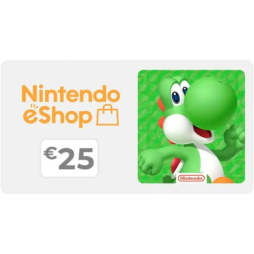 Пополнение игровой валюты Nintendo eShop 25 EUR, регион: Европа