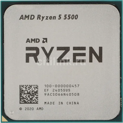 Процессор AMD Ryzen 5 5500, AM4, OEM [100-000000457]
