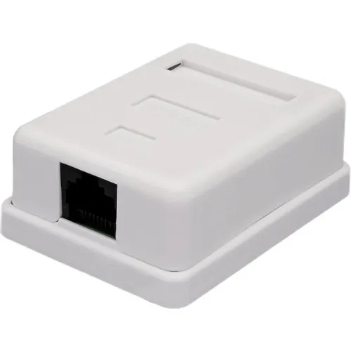 Розетка Suprlan (10-0355) информ. RJ45 кат.6 U/UTP черн.