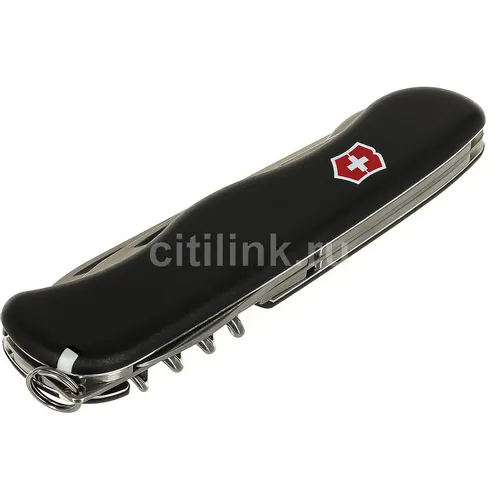 Складной нож Victorinox Picknicker, функций: 11, 111мм, черный, коробка картонная [0.8353.3]