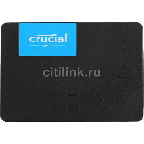 SSD накопитель Crucial BX500 CT500BX500SSD1 500ГБ, 2.5", SATA III, SATA