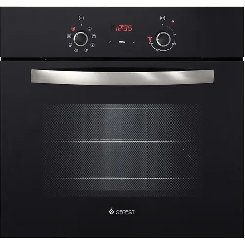 Духовой шкаф электрический GEFEST DA 622-02AC, 55л, дверца с 2 стеклами, черный/серебристый