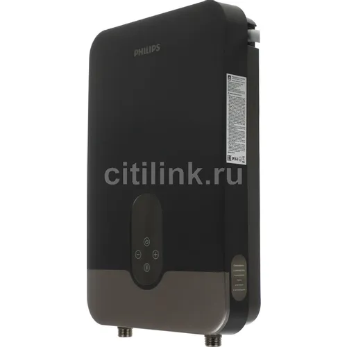 Водонагреватель Philips AWH1011/51(85HB), проточный, 8.5кВт, кран и душ, серый