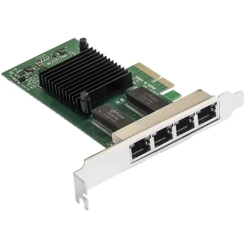 Сетевая карта Gigabit Ethernet EXEGATE EXE-I350-T4V2 PCI Express x4 [ex292508rus]