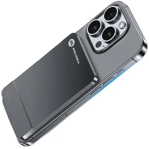 Внешний аккумулятор (Power Bank) AVALONICA AVA-PWB-002, 5000мAч, темно-серый