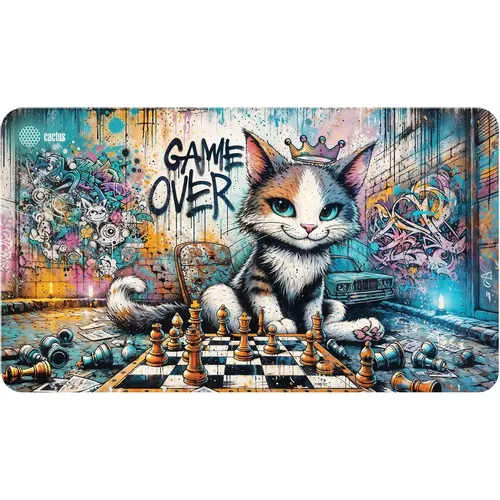 Коврик для мыши Cactus Game Over Кордура, 700х400х4мм [cs-mp-cor01xll]