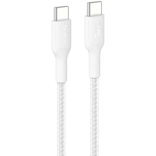 Кабель Belkin CAB025hq2MWH, USB Type-C (m) - USB Type-C (m), 2м, белый